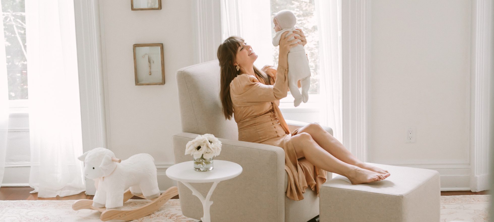 New Mama Jenny Cipoletti Shares Her Parisian Garden Nursery