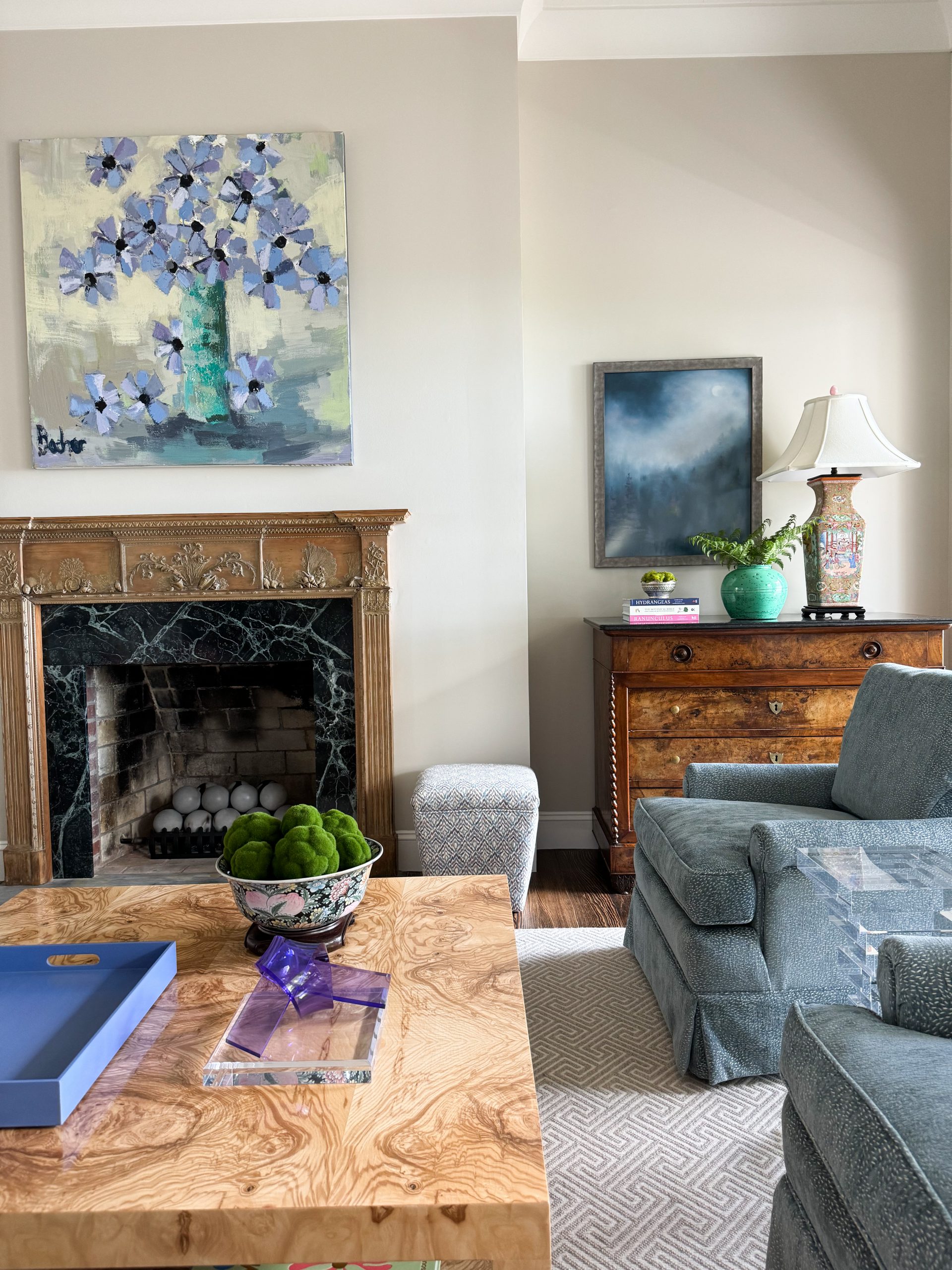 living room details