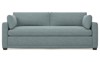 Weybridge Heathered Teal Bench Cushion Sofa - 88"