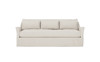 Pauline Sea Salt Performance Slipcovered Sofa - 85"
