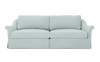 Amelie Coastal Sky Slipcovered Sofa - 92"