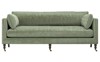 Madeline Sage Green Velvet Sofa - 84"