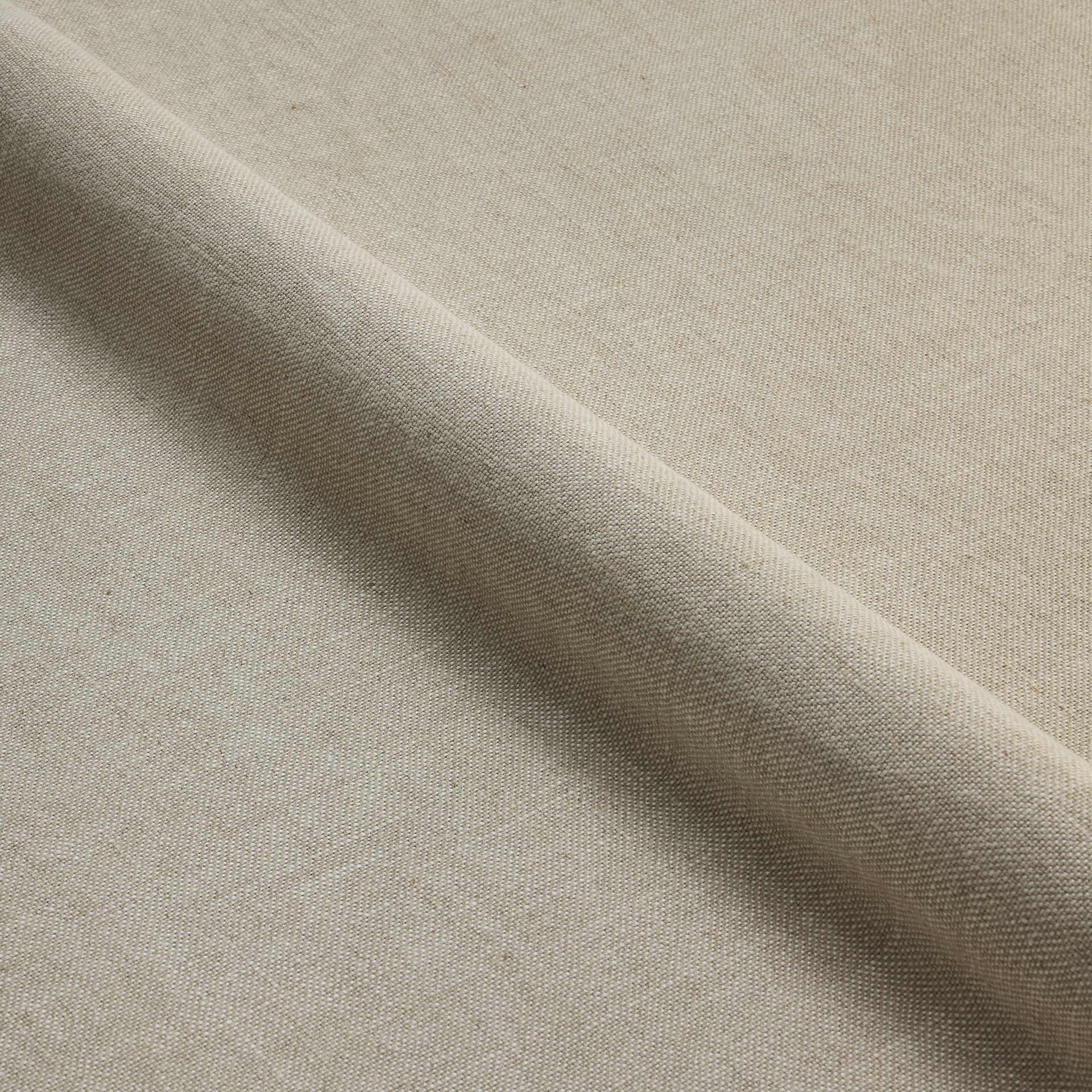 Stonewashed Oatmeal Linen fabric swatch
