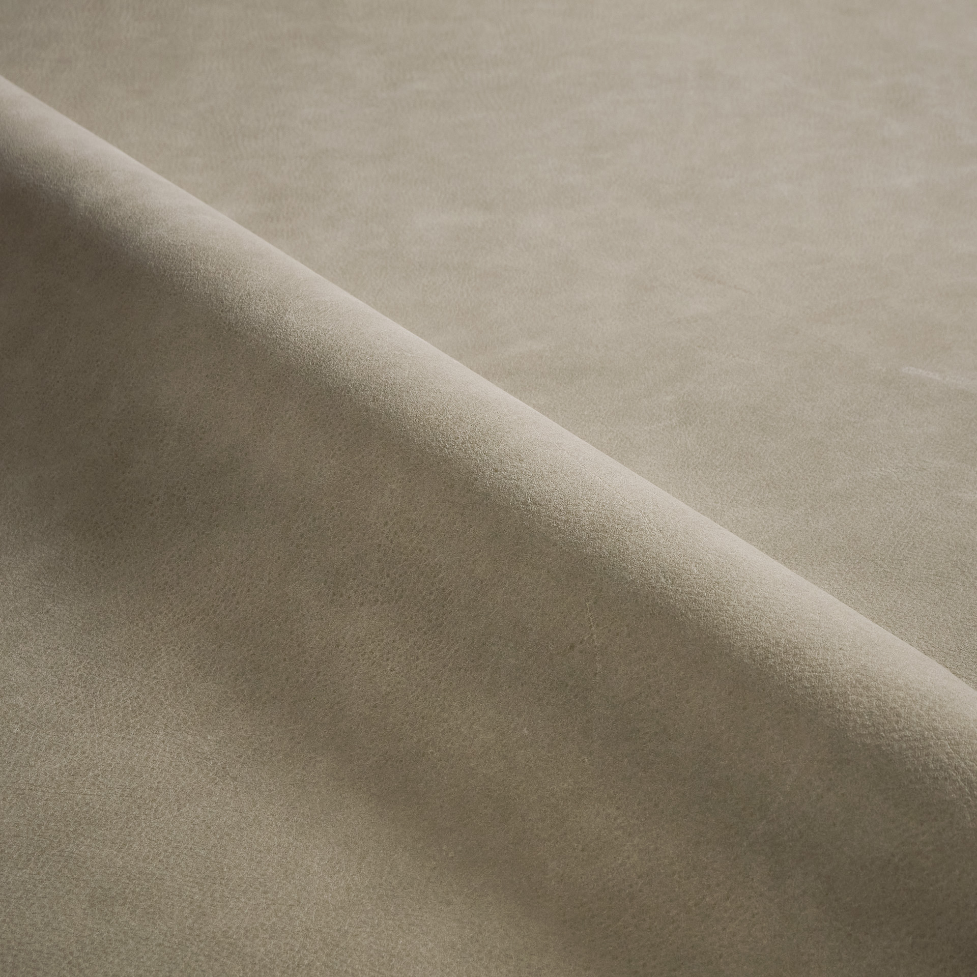 Elephant Grey Leather fabric swatch