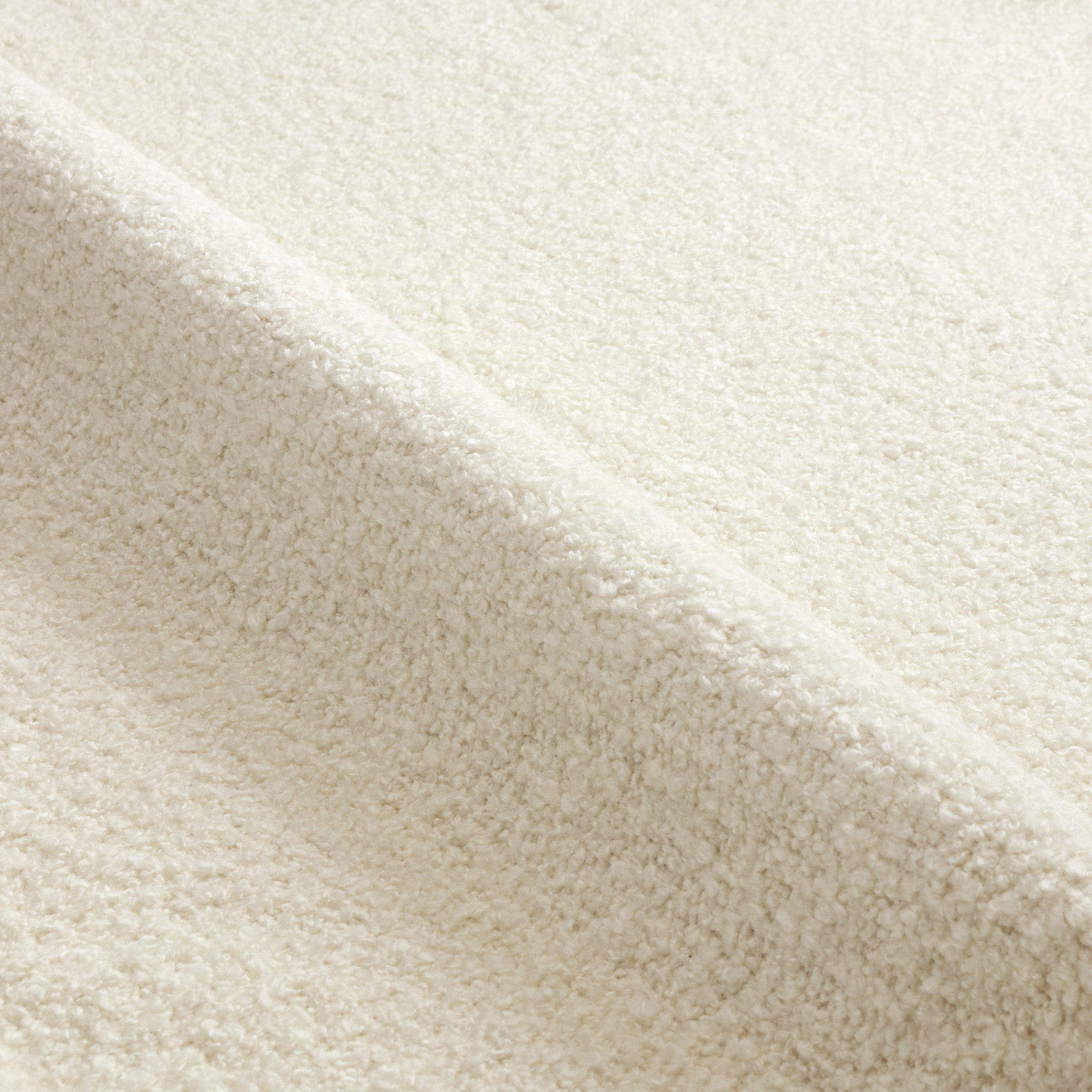 Cotton Cloud Bouclé fabric swatch