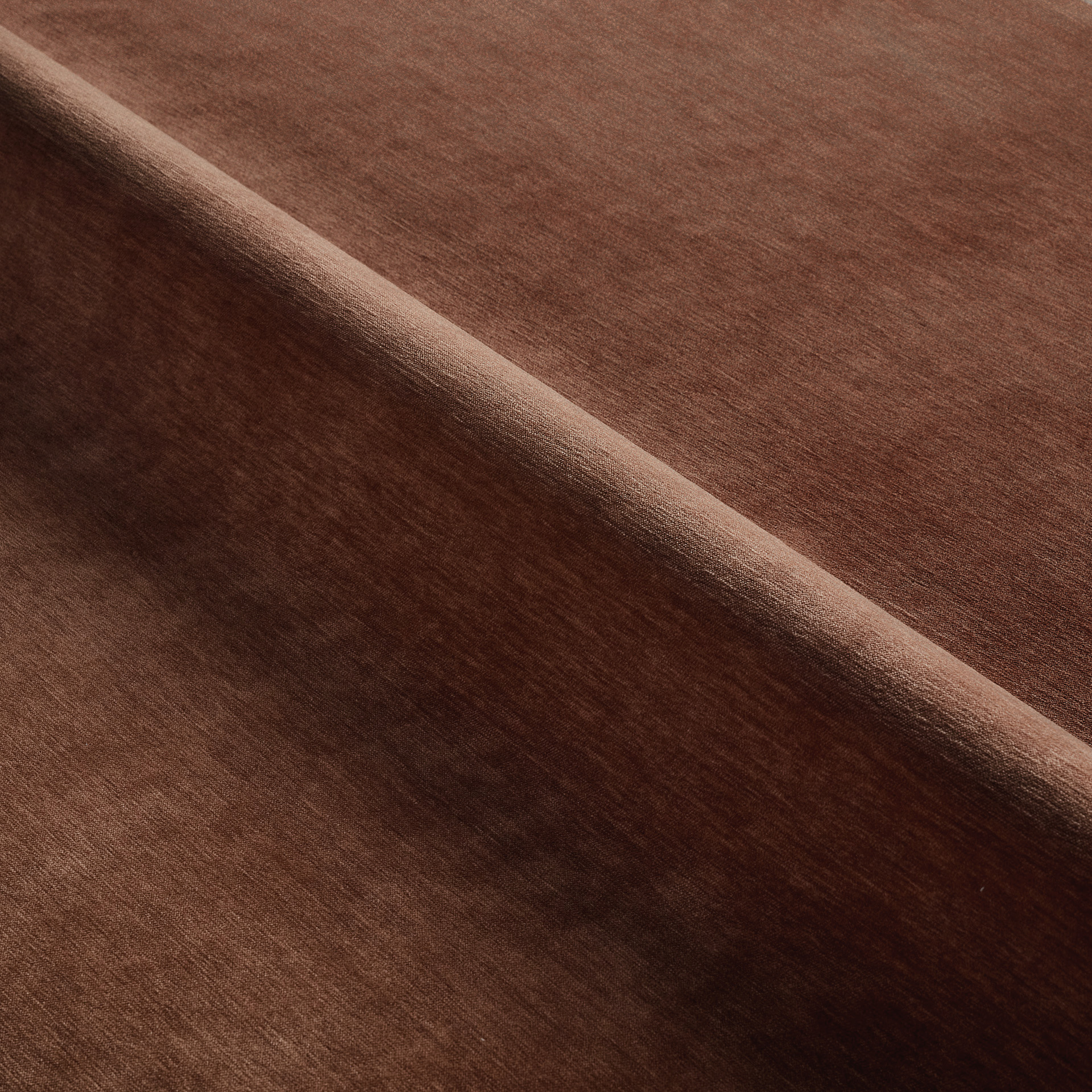 Chestnut Velvet fabric swatch