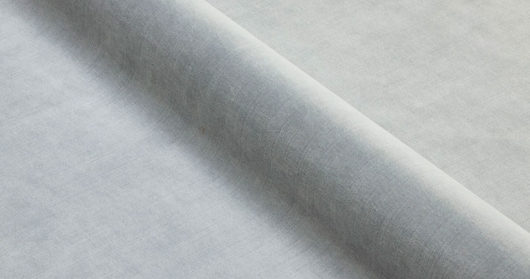 Pale Blue Velvet fabric swatch