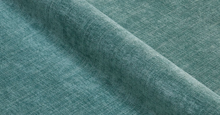 Heathered Teal Velvet fabric swatch