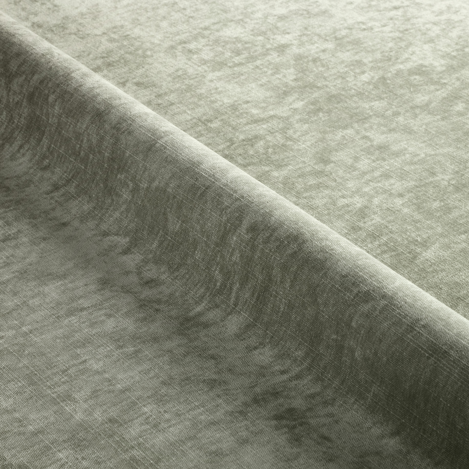 Willow Green Velvet fabric swatch