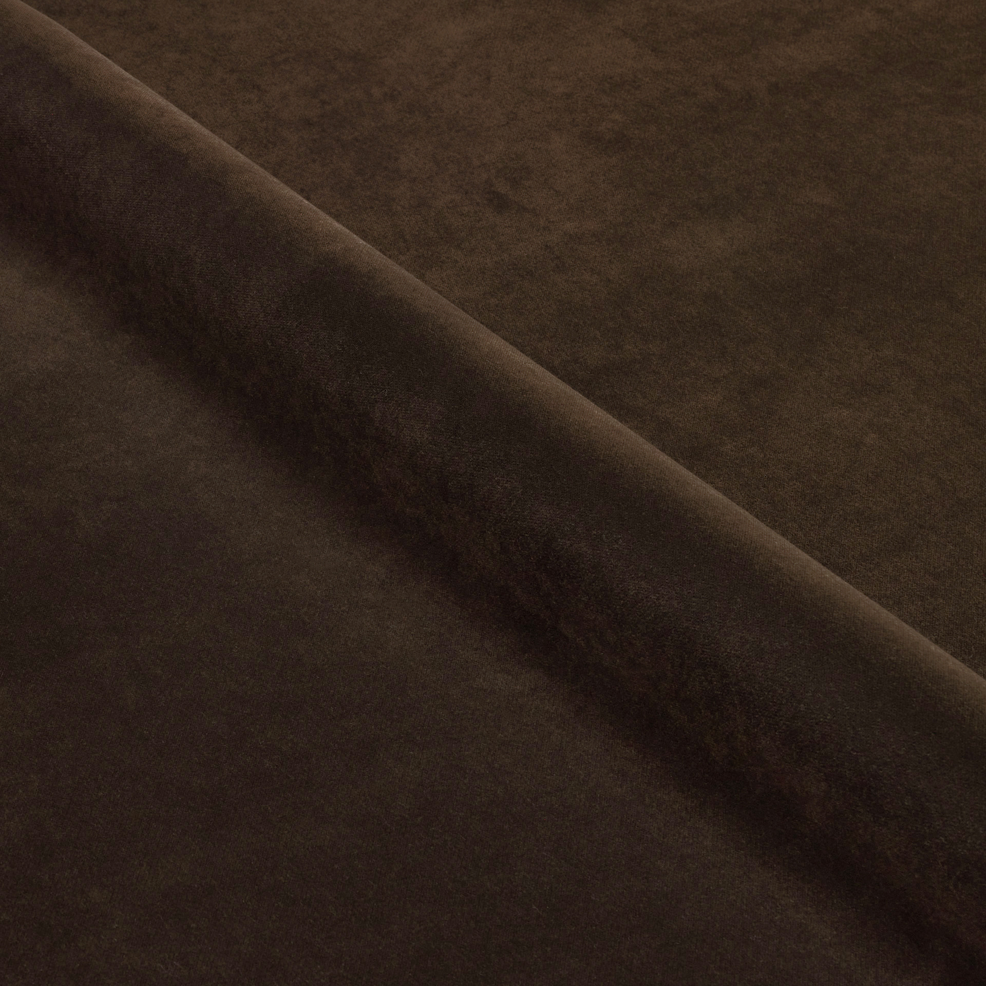 Molasses Velvet fabric swatch