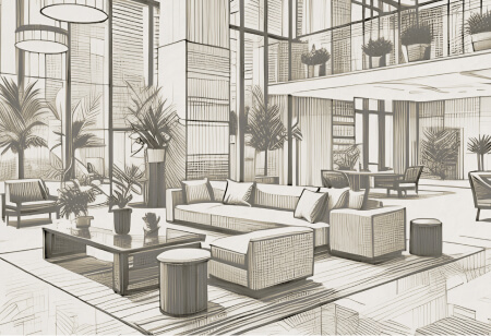 Commercial design figure