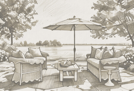 Outdoor design figure