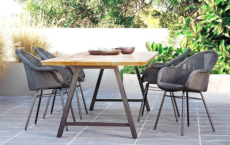 Dark Accent Outdoor Furniture LookBook